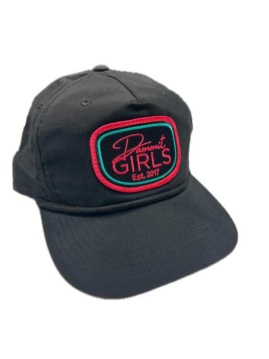 DammitGirls Blackout Rope Cap