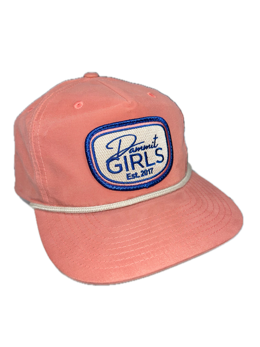 DammitGirls Salmon Rope Cap